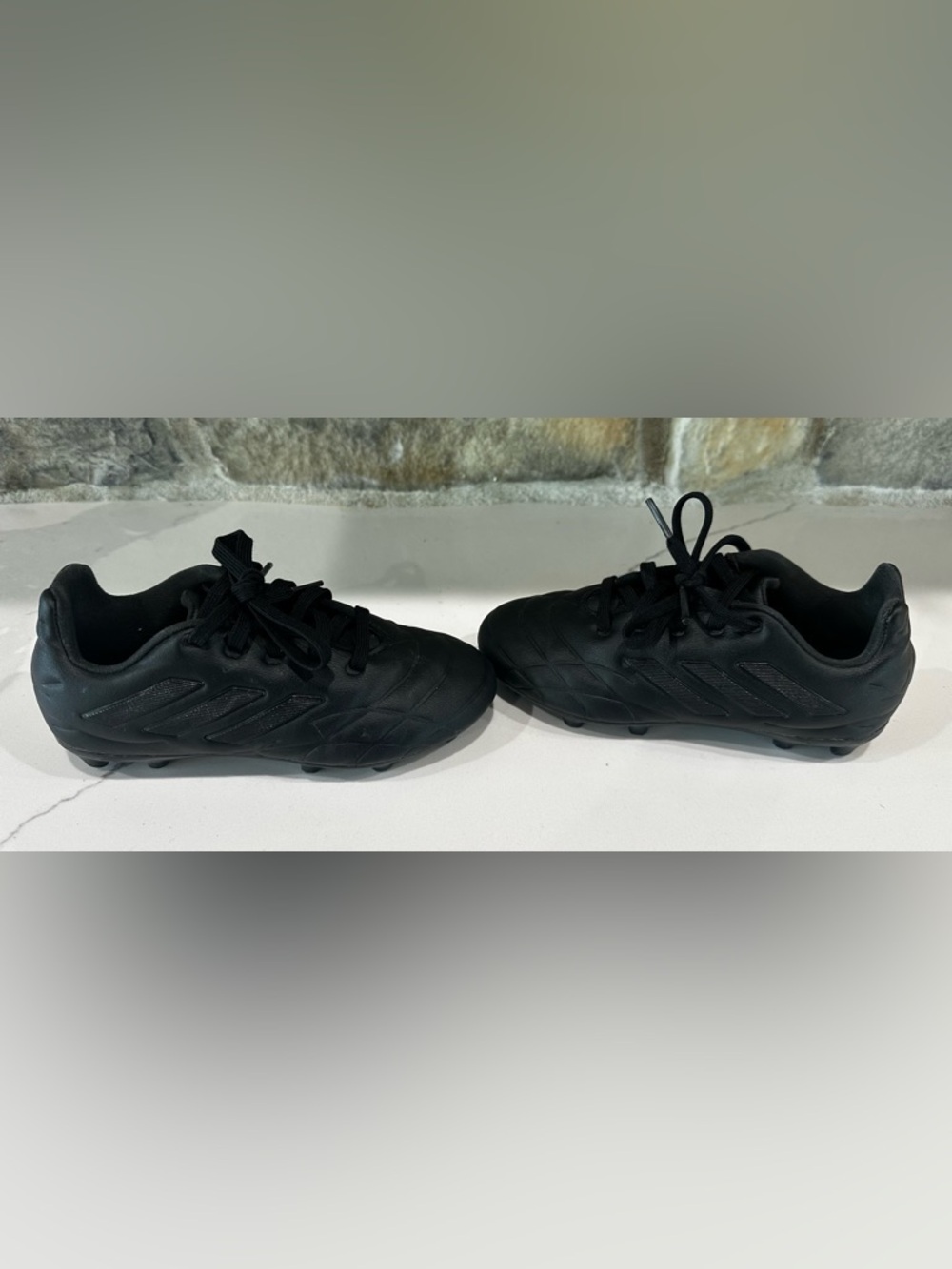 Adidas Copa Pure.3 FG J Soccer Shoe Black HQ8946  Size 11.5 Kids Black